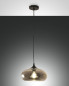 Preview: Fabas Luce Pendelleuchte Ela E27 Ø270mm Grau