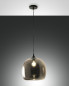 Preview: Fabas Luce Pendelleuchte Maia E27 Ø310mm Grau