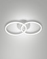 Preview: Fabas Luce LED Wandleuchte Giotto 36W dimmbar Smartluce 3000K warmweiss Weiß Metall 11cm
