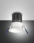 Preview: Fabas Luce LED Spot Crio round Ø82mm 11W Warmweiß Weiß dimmbar