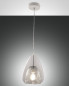 Preview: Fabas Luce Pendelleuchte Britton E27 Ø220mm Transparent