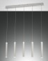 Preview: Fabas Luce LED Pendelleuchte Prado 2000x80mm 33W Warmweiß Weiß dimmbar