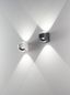 Preview: Fabas Luce LED Außen-Wandleuchte Remy 120x120mm 12W Warmweiß IP65 Schwarz