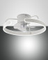 Preview: Fabas Luce LED Deckenleuchte mit Ventilator Savoy Ø500mm 40W steuerbare Lichtfarbe Weiß