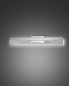 Preview: Fabas Luce LED Bad-Wand/Spiegelleuchte Sinis 66x77mm 12W Warmweiß IP44 verchromt