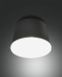 Preview: Fabas Luce LED Außen-Leuchtenkopf zu Akkuleuchten Set Armanda Ø100mm 3W Warmweiß IP54 Schwarz dimmbar Akku