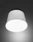 Preview: Fabas Luce LED Außen-Leuchtenkopf zu Akkuleuchten Set Armanda Ø100mm 3W Warmweiß IP54 Weiß dimmbar Akku