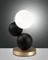 Preview: Fabas Luce Micky G9 Tischleuchte dimmbar Schwarz 3754-30-101
