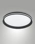 Preview: Fabas Luce LED Deckenleuchte Isy 52W dimmbar 2700/3200/4000K CCT warm-/neutralweiss Schwarz Metall Ø45cm