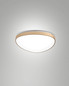 Preview: Fabas Luce LED Deckenleuchte Quirk 38W dimmbar 2700/3200/4000K CCT warm-/neutralweiss Messing satiniert Metall Ø42cm