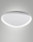 Preview: Fabas Luce LED Deckenleuchte Quirk 75W dimmbar 2700/3200/4000K CCT warm-/neutralweiss Weiß Metall Ø80cm