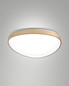 Preview: Fabas Luce LED Deckenleuchte Quirk 56W dimmbar 2700/3200/4000K CCT warm-/neutralweiss Messing satiniert Metall Ø60cm