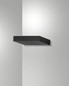 Preview: Fabas Luce LED Wandleuchte Guia 18W 3000K warmweiss Schwarz Metall 17x13cm