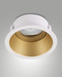 Preview: Fabas Luce Einbauleuchte Toodle rund GU10 Gold Metall Ø9cm
