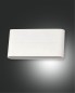Preview: Fabas Luce LED Außen-Wandleuchte Casper 90x23mm 14W Warmweiß IP54 Weiß