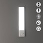 Preview: FHL Magnetic LED Unterbauleuchte 0,7W dimmbar Akku CCT einstellbare Lichtfarbe silberfarben 830070