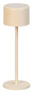 Preview: FHL Juna LED Tischleuchte 1,5W dimmbar Akku CCT einstellbare Lichtfarbe sandbeige 850734