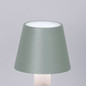 Preview: FHL Fiocco LED Tischleuchte 2W dimmbar Akku CCT einstellbare Lichtfarbe salbeigrün 850819