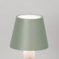 Preview: FHL Fiocco LED Tischleuchte 2W dimmbar Akku CCT einstellbare Lichtfarbe salbeigrün 850819