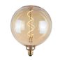 Mobile Preview: FHL Cozy LED LED Filament Lampe, Vintage Globo-Birne E27 4W Extra-warmweiss bernstein amber