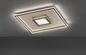 Mobile Preview: Fischer & Honsel Zoe LED Deckenlampe 60x60cm 40W warmweiss dimmbar rost 20619