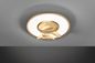 Preview: Fischer & Honsel Dane LED Deckenleuchte 33,7W Tunable white steuerbar dimmbar gold + Fernbedienung 20758
