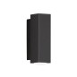 Preview: Fischer & Honsel Carlo LED Wandleuchte 2-fach 7W warmweiss Acryl schwarz 30383