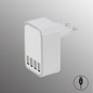 Preview: FHL Hub Ladeadapter 4x USB Eurostecker, 5V 5A 8201188