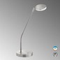 Preview: FHL Luna LED Tischleuchte 6W Tunable white steuerbar dimmbar nickel 850155