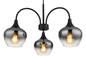 Preview: Globo Maxy E27 Hängeleuchte 3-fach 40W Schwarz Matt, Metall Ø15cm 15548-3H1