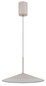 Preview: Globo LED Pendelleuchte Lampone 18W neutralweiss Sandfarben Metall Ø47,5cm