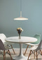 Preview: Globo LED Pendelleuchte Lampone 18W neutralweiss Sandfarben Metall Ø47,5cm