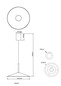 Preview: Globo LED Pendelleuchte Lampone 18W neutralweiss Sandfarben Metall Ø47,5cm