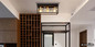 Preview: Globo Deckenleuchte Lisbon 3-flammig E27 Schwarz matt goldfarben matt Metall 45x20cm