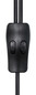 Preview: Globo Stehleuchte Rielly 2-flammig E27 Schwarz matt Metall 168cm