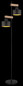 Preview: Globo Stehleuchte Rielly 2-flammig E27 Schwarz matt Metall 168cm