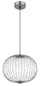 Preview: Globo Galway LED Hängeleuchte 15W Warmweiß Nickel Matt, Metall Memoryfunktion Ø50cm 15652H1N