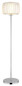 Preview: Globo Stehleuchte Maribel E27 Verchromt Metall 150cm