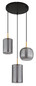Preview: Globo LED Pendelleuchte Lampigna 27W warmweiss Schwarz matt Metall Glas Ø50cm