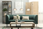 Preview: Globo LED Pendelleuchte Avila 35W dimmbar Fernbedienung CCT warm-/tageslichtweiss Schwarz-chrom rauchfarben Metall Glas 150x117cm