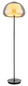 Preview: Globo LED Stehleuchte Avila 25W dimmbar Fernbedienung CCT warm-/tageslichtweiss Schwarz-chrom rauchfarben Metall Glas 150cm