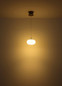 Preview: Globo LED Pendelleuchte Quintara 6W warmweiss Nickel matt Metall Glas Ø20cm