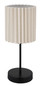 Preview: Globo Page E14 Tischleuchte 25W Schwarz Matt, Metall Ø15cm 15757T