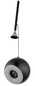 Preview: Globo LED Pendelleuchte Donovan 10W warmweiss Schwarz matt goldfarben Metall Ø12cm
