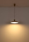 Preview: Globo LED Pendelleuchte Rocha 18W CCT warm-/neutral-/tageslichtweiss Sandfarben matt Metall Ø40cm
