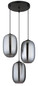 Preview: Globo Jefrey E27 Hängeleuchte 3-fach 40W Schwarz Matt, Metall Ø20cm 15794-3HR