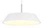 Preview: Globo LED Pendelleuchte Silena 24W warmweiss Weiß matt Metall Ø40cm