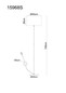 Preview: Globo Stehleuchte Deleon E27 Sandfarben matt cremefarben Metall Textil 159cm
