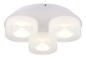 Preview: Globo LED Deckenleuchte Belinda 18W neutralweiss Weiß matt Metall Glas Ø38cm