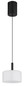 Preview: Globo LED Pendelleuchte Trenton 10W CCT warm-/neutral-/tageslichtweiss Schwarz matt opal alabaster Optik Metall Glas Ø20cm